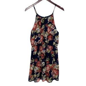 Runway Story Floral Fully Lined Flowy Sundress Size Medium